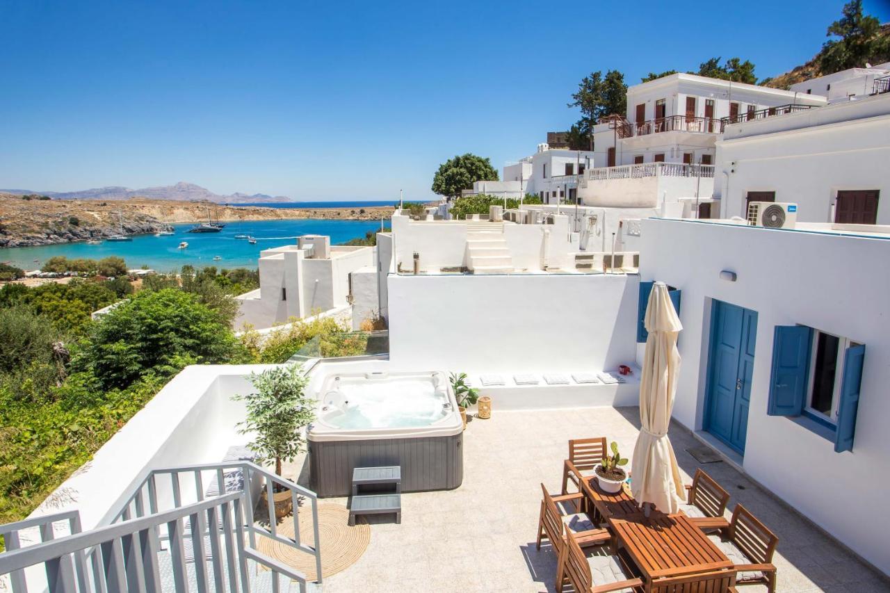 Villa Euphrosyne Líndos Exterior foto