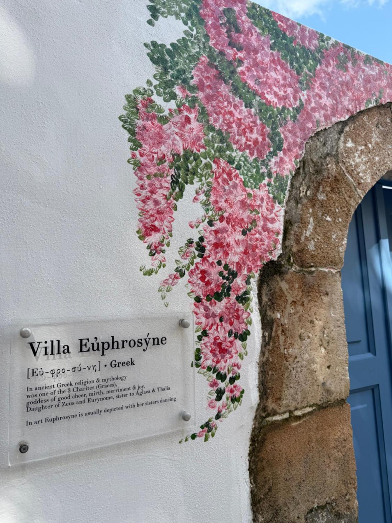 Villa Euphrosyne Líndos Exterior foto